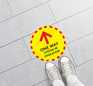 Circle Floor Stickers