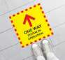 Square Floor Stickers